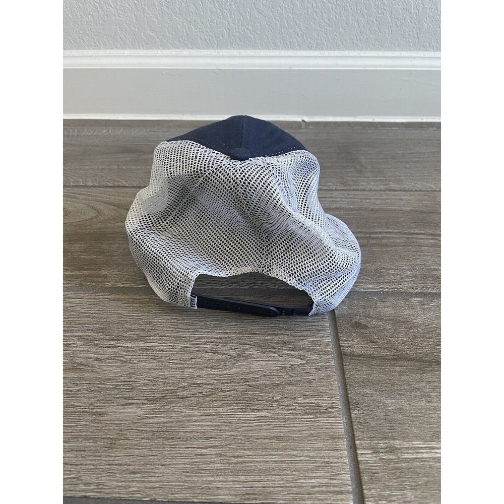 Yeti Cooler Hat Cap Mens OS Trucker Mesh Strap Back Adjustable Blue Outdoor - Picture 3 of 6